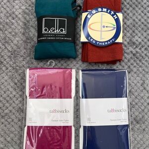 NEW High Quality Fabric Tights - 4 Pairs